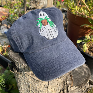 Ghost with Plant Dad Hat