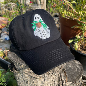 Ghost with Plant Dad Hat