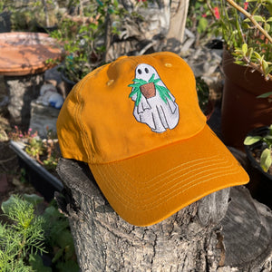 Ghost with Plant Dad Hat