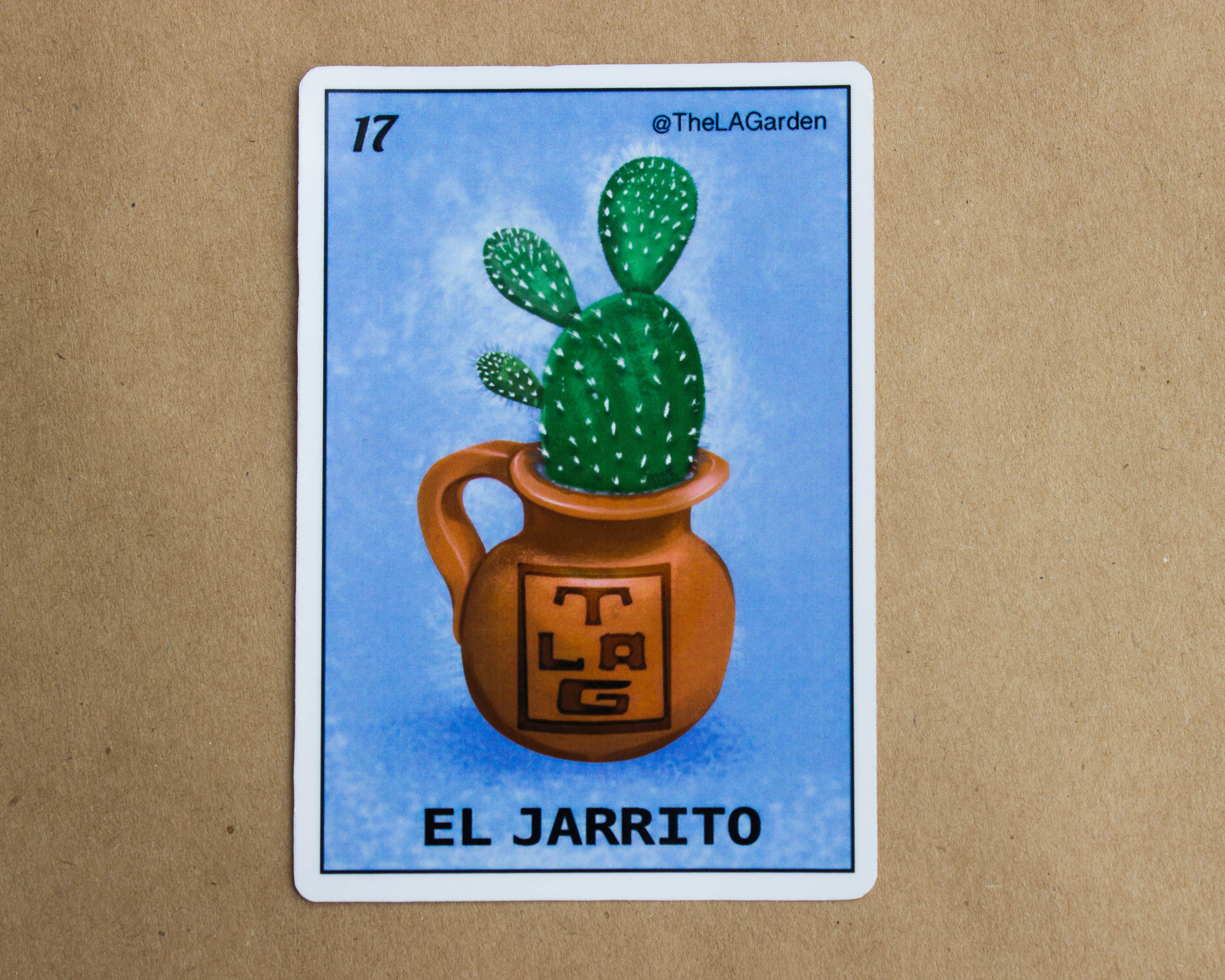 El Jarrito Loteria Sticker