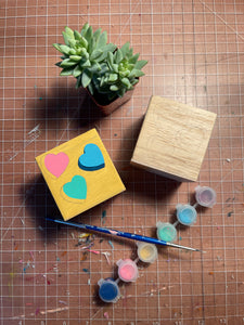 Candy Hearts DIY Paint Kit
