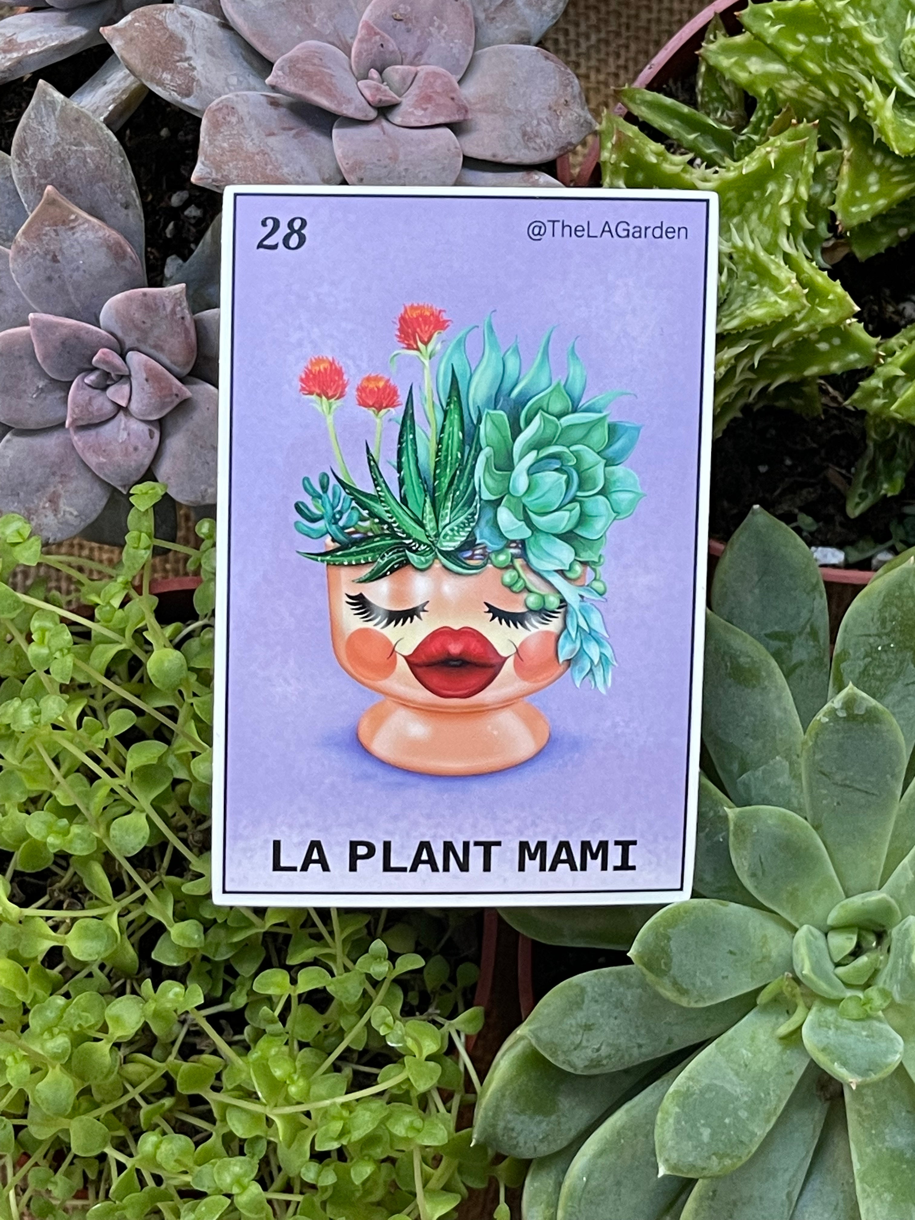 La Plant Mami Loteria Sticker